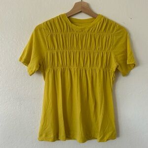Everlane Yellow Short Sleeve Tee